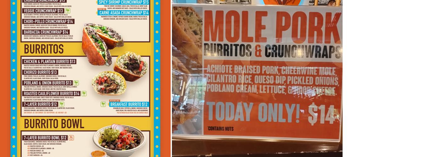 EX-VOTO Menu