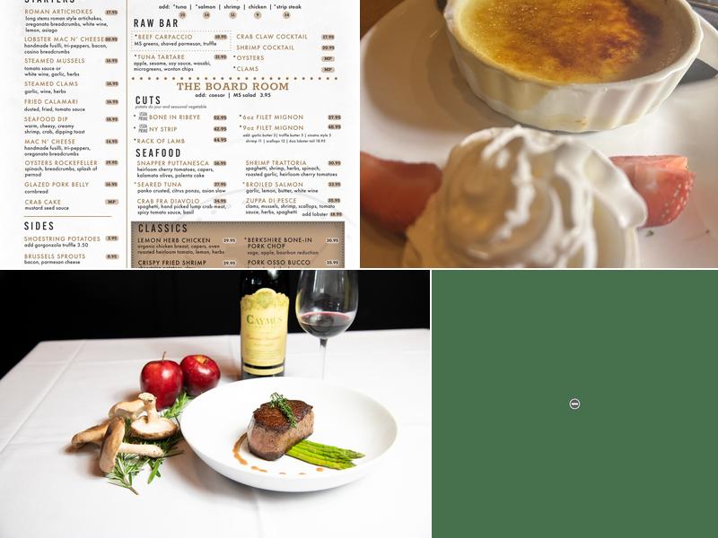 Meating Street Seafood & Steakhouse Menu