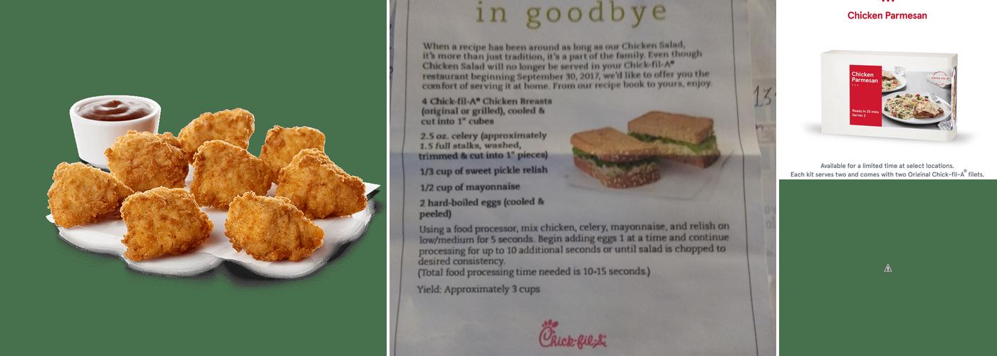 Chick-fil-A Menu