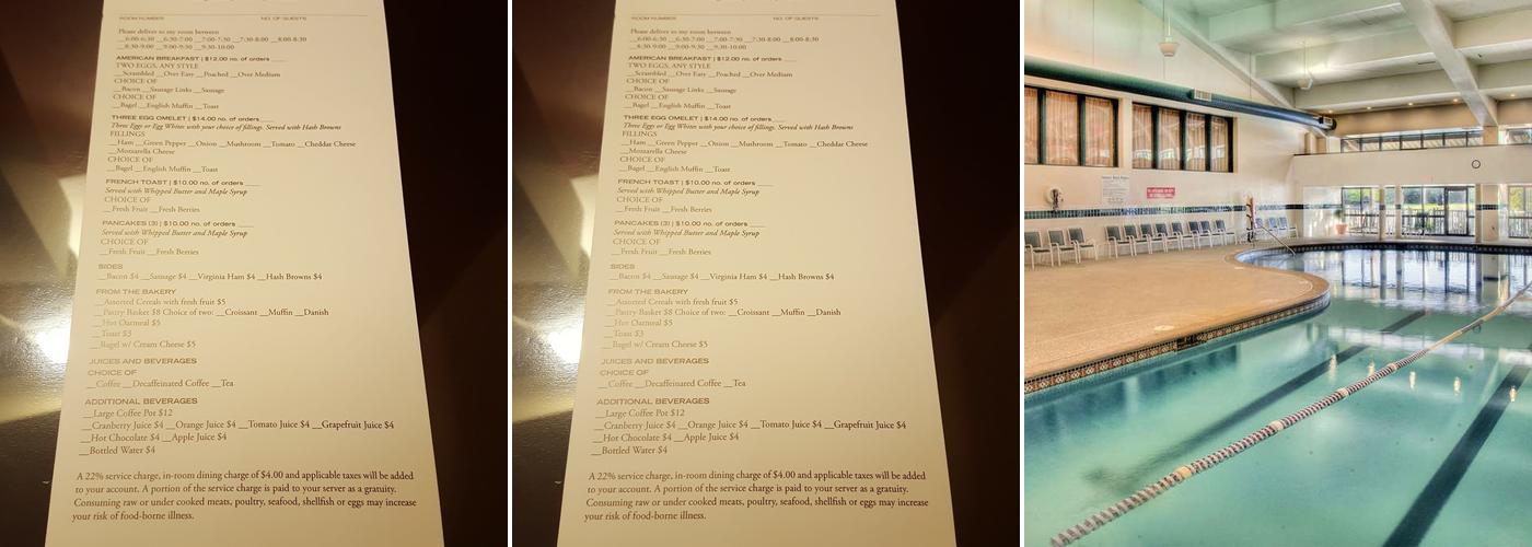 DoubleTree by Hilton Hotel St. Louis - Chesterfield Menu