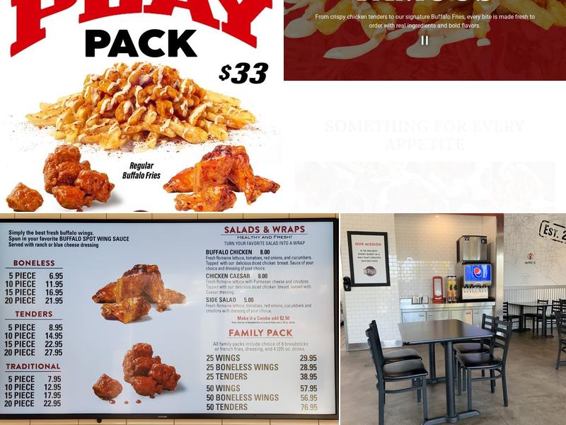 The Buffalo Spot Menu