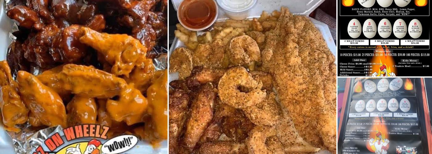 Wingz on Wheelz on University Ave Menu
