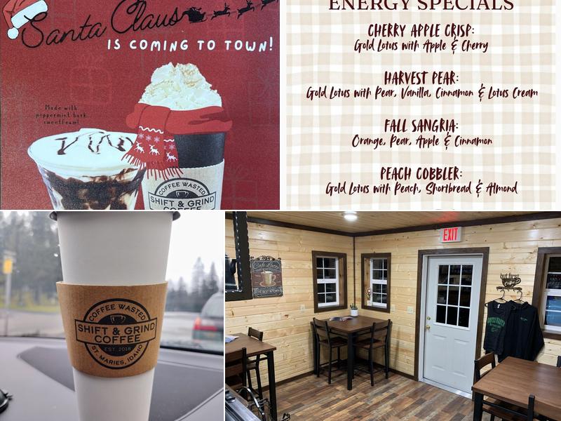 Shift & Grind Coffee 132 S 1st St, St Maries