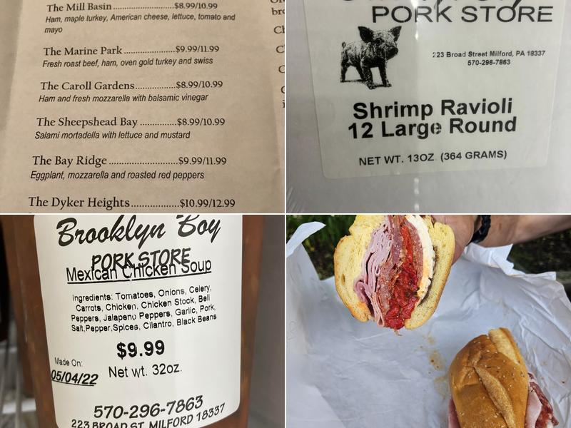 Brooklyn Boy Pork Store Menu