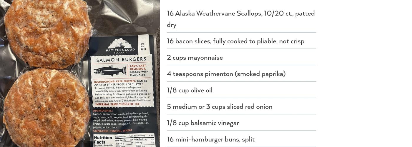 Pacific Cloud Seafoods Menu