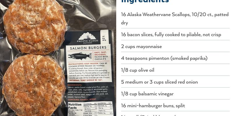 Pacific Cloud Seafoods Menu