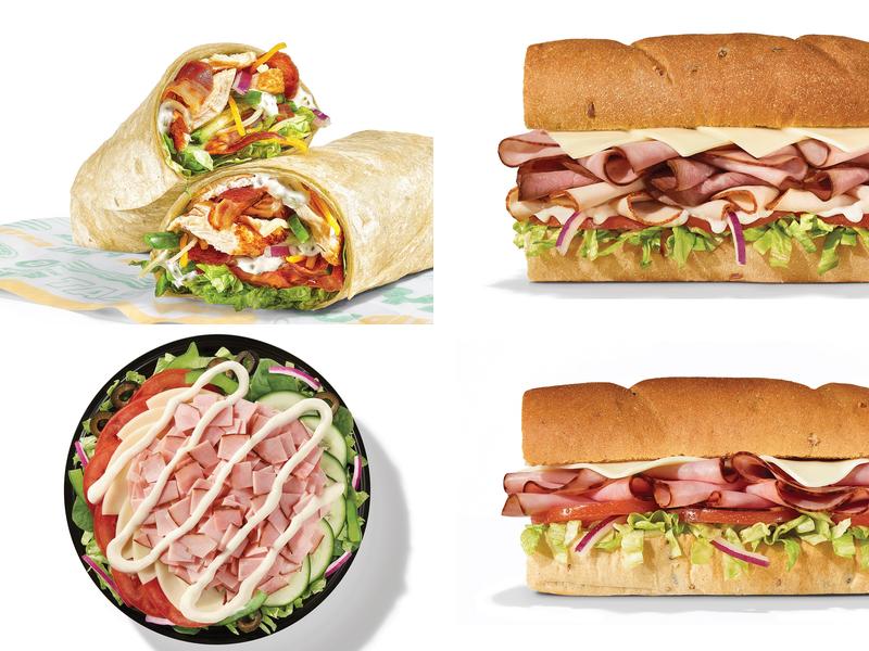 Subway Menu