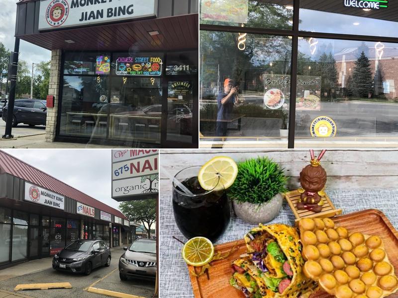 Monkey King Jianbing 3411 Dempster St, Skokie