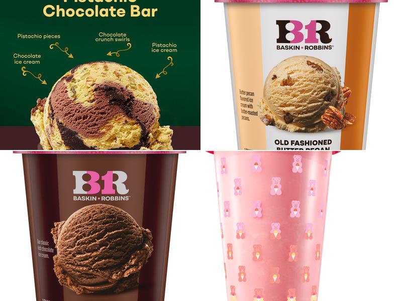 Baskin-Robbins Menu