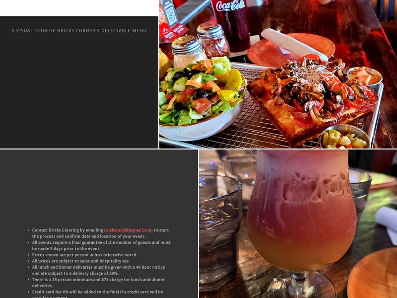 Bricks Corner Menu