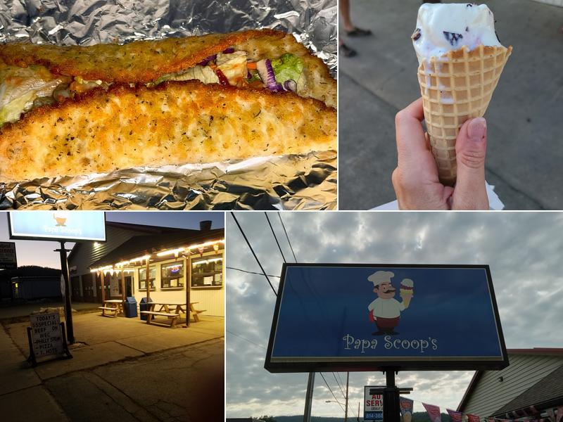 Papa Scoops 58 W Washington St, Bradford