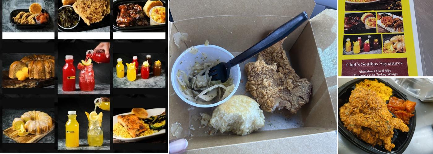 Soulboxsoulfood Menu