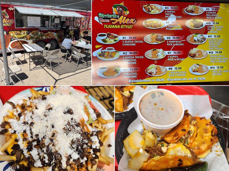 Birrieria y Tacos de Alex Tijuana Style Menu