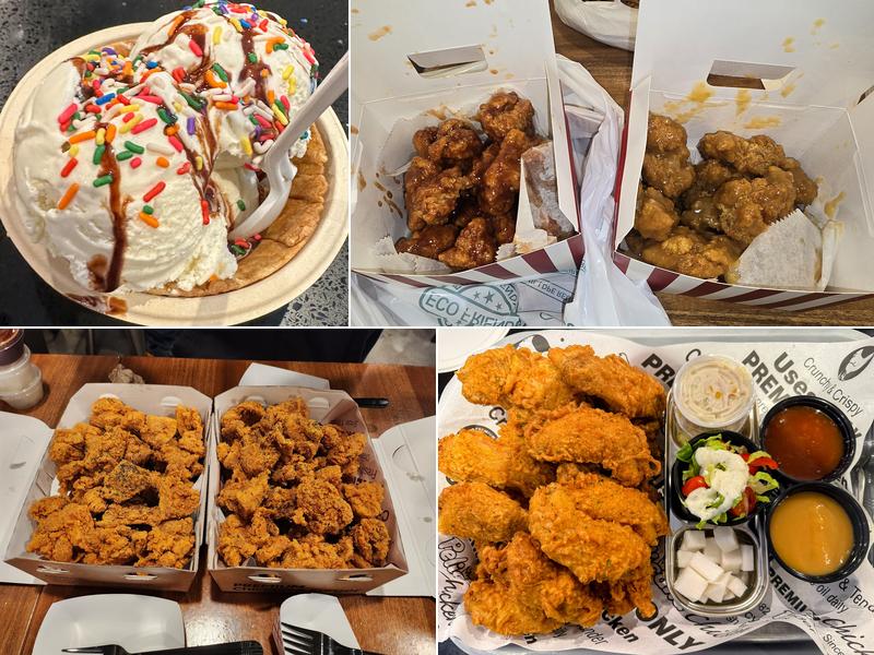 Pelicana Chicken and Hershey’s Ice Cream