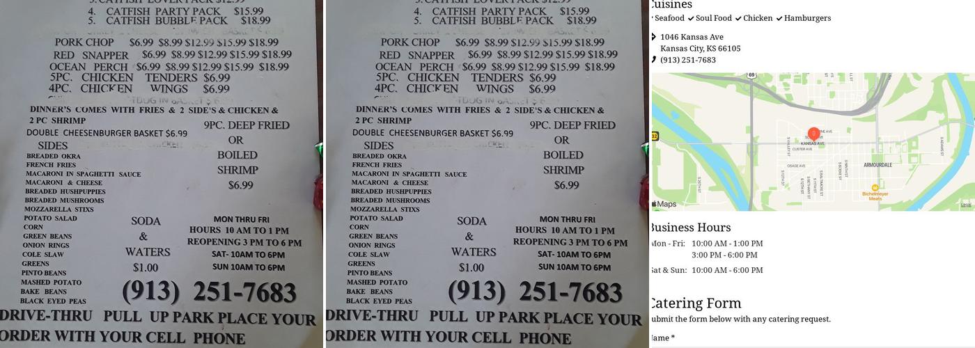 KA-C-Strips Menu