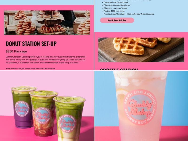 Chubby Baker Menu