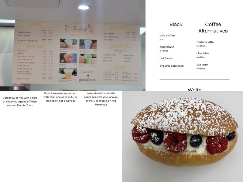 The Loaf Japanese Bakery & Cafe Menu