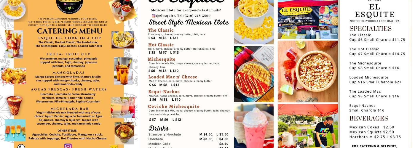 El Esquite Menu