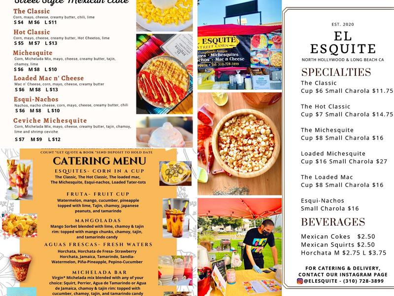 El Esquite Menu