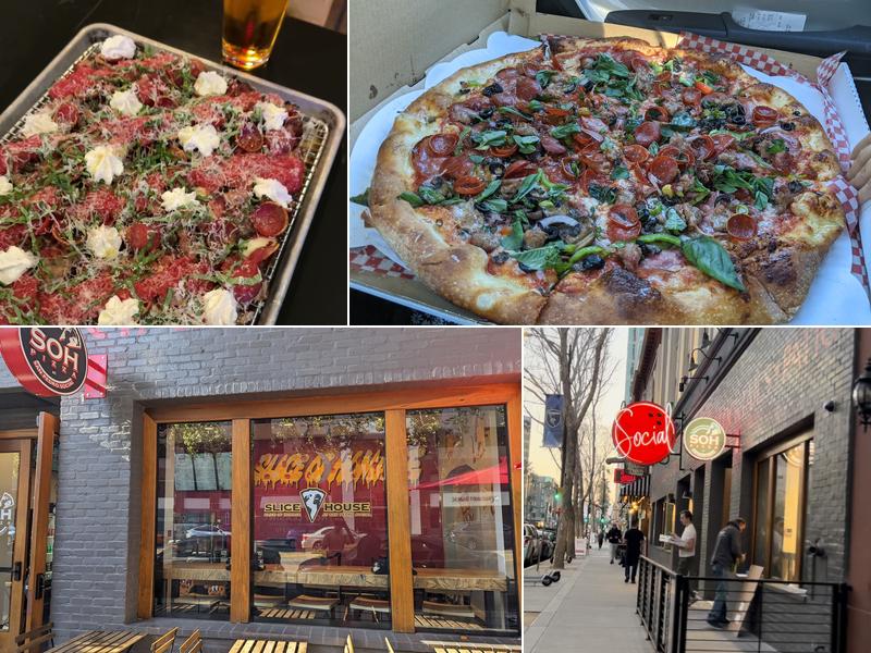 Slice of Homage Pizza