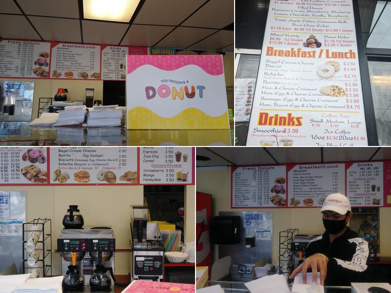 Jackson Donuts Menu
