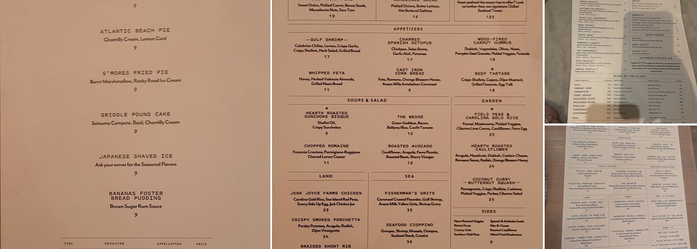 The Citizen Menu