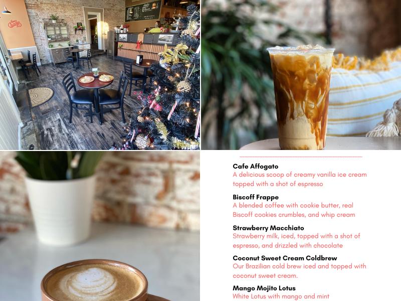 Analog Coffee & Records Menu