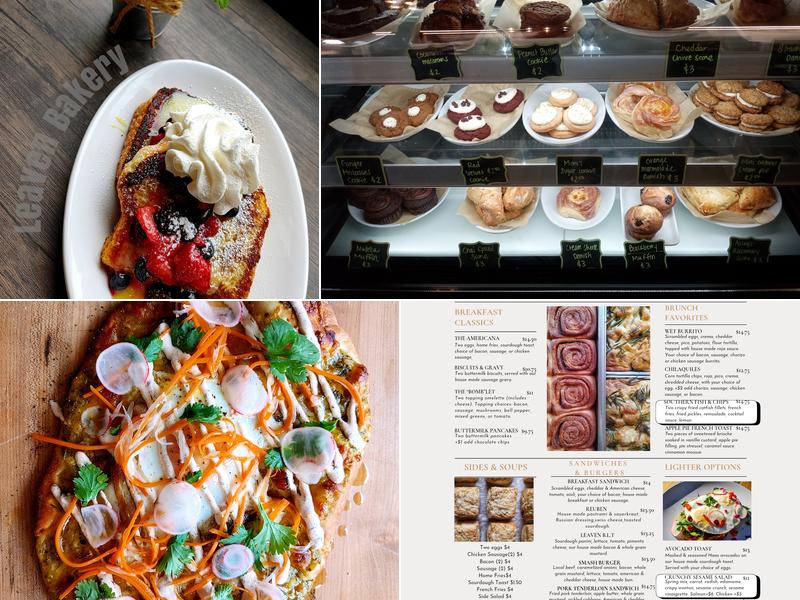 Leaven Bakery Menu