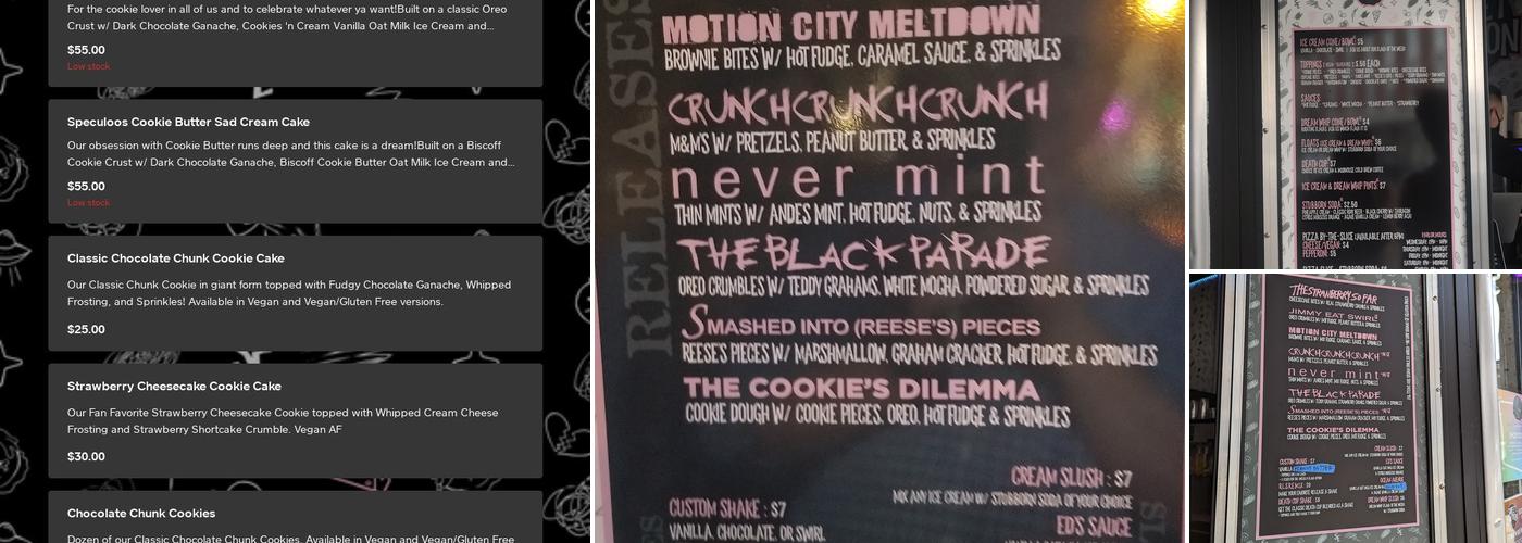 Sweet EMO SGF Menu