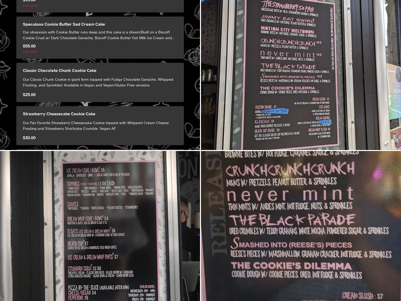 Sweet EMO SGF Menu