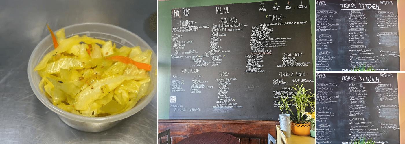 Tasha's Caribbean & Soul Food Cuisine Menu