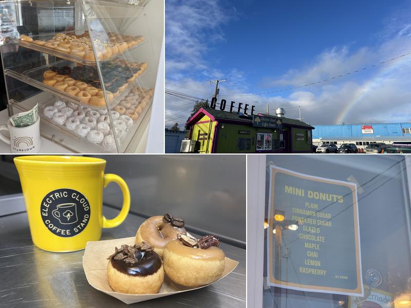 Electric Cloud Coffee Stand Menu