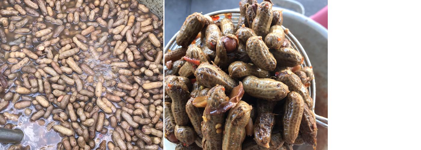 James Brown's Famous Boiled Peanuts Menu