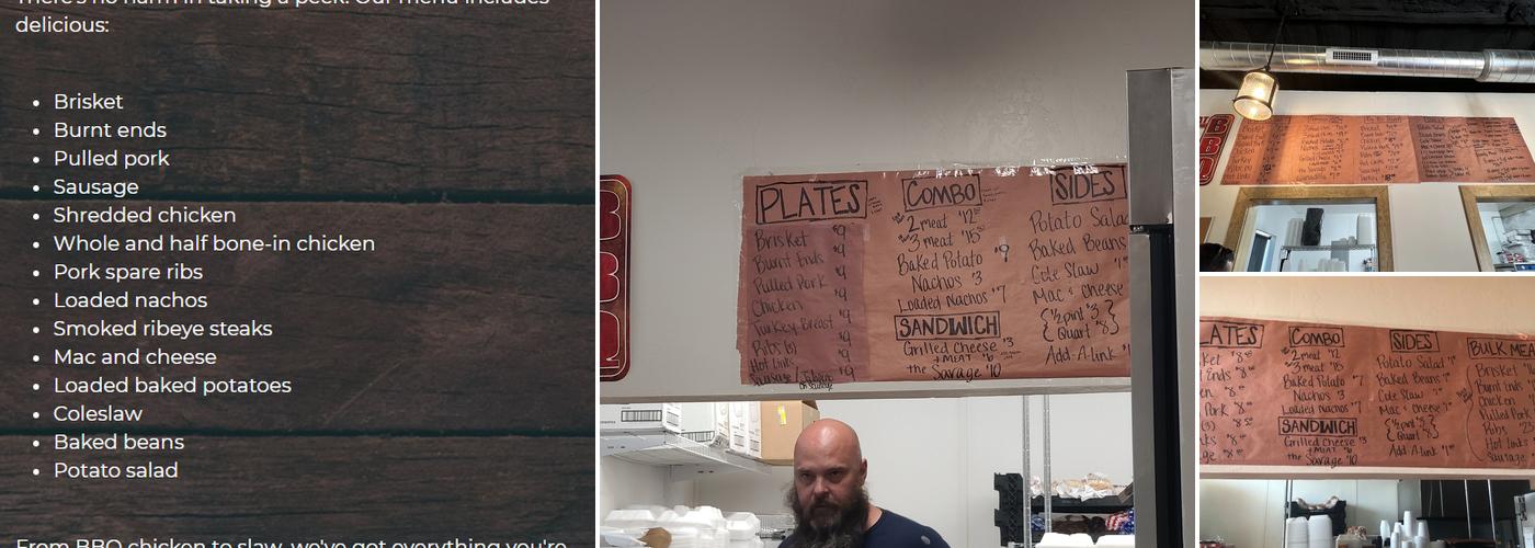 Native Smoke BBQ LLC Menu