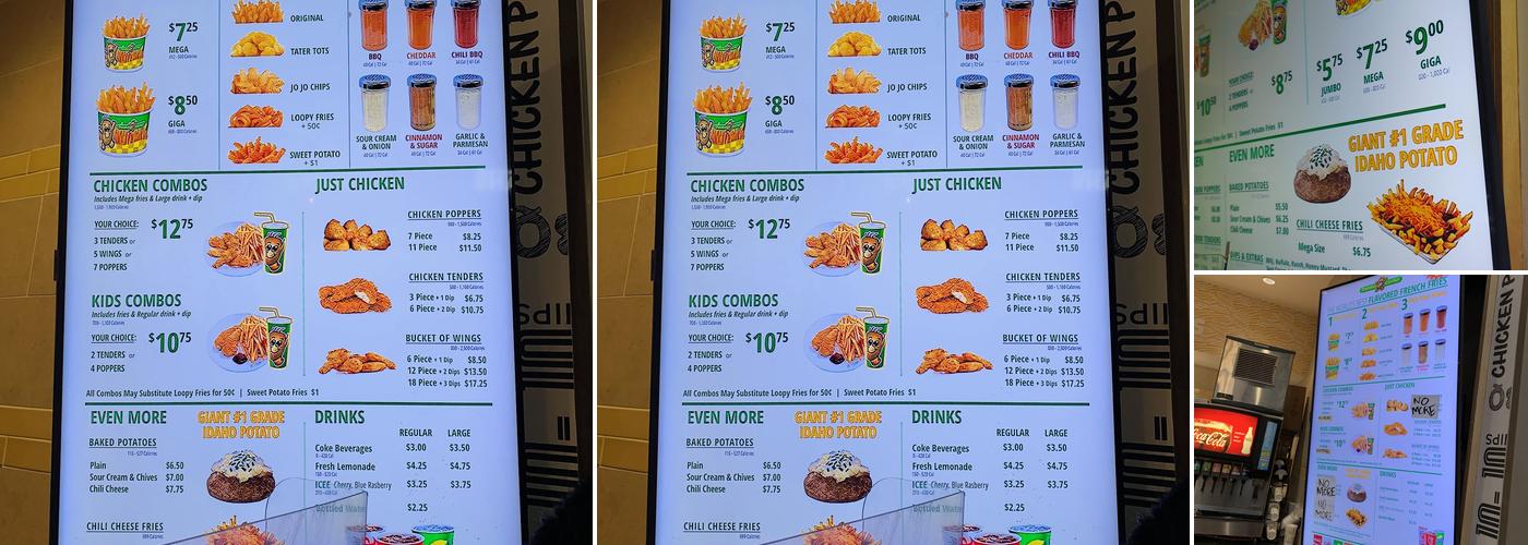 Potato Corner Menu