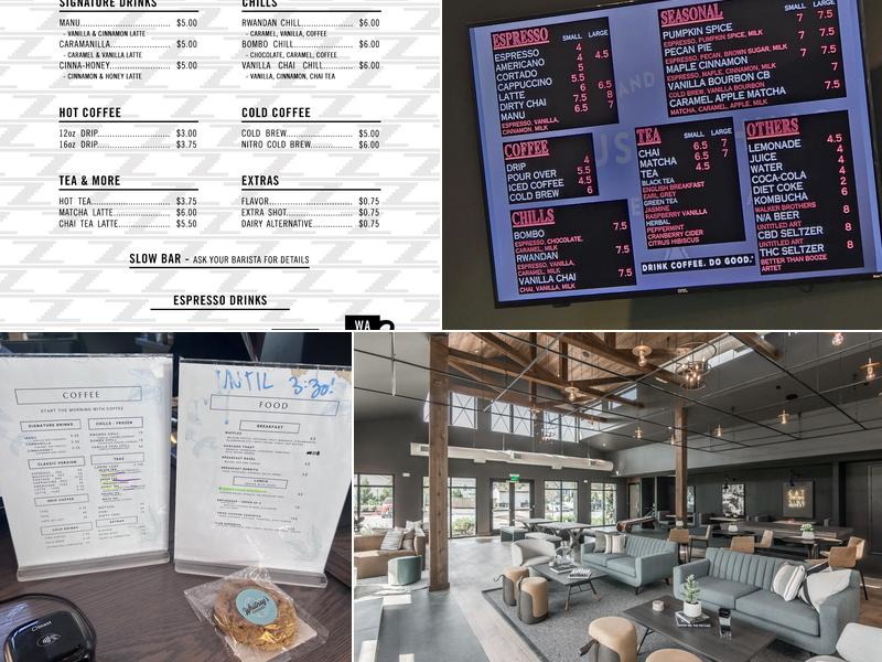 Land of a Thousand Hills Coffee Menu