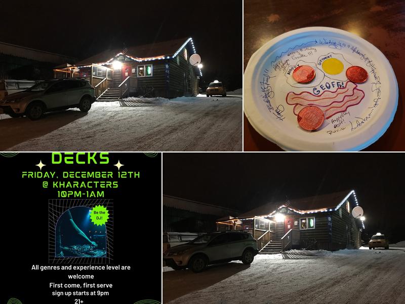 Kharacters Alaskan Bar 3851 Shelford St, Homer