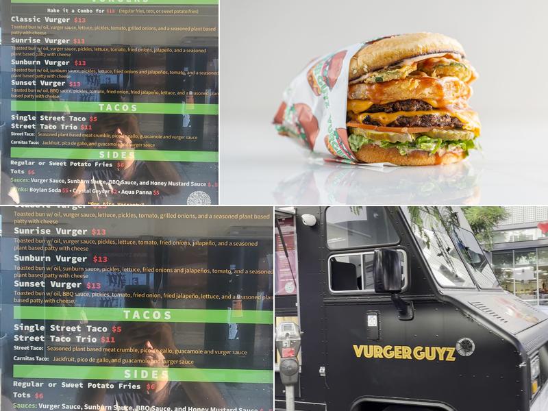 Vurger Guyz Menu