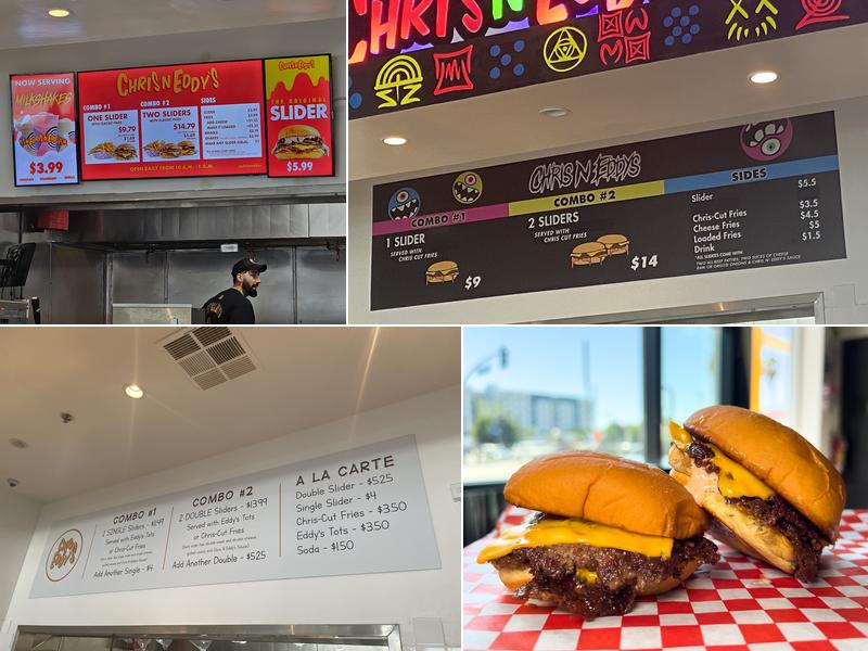 Chris N Eddy’s Menu