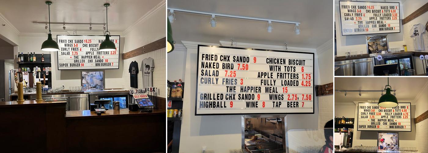 The Bird Menu