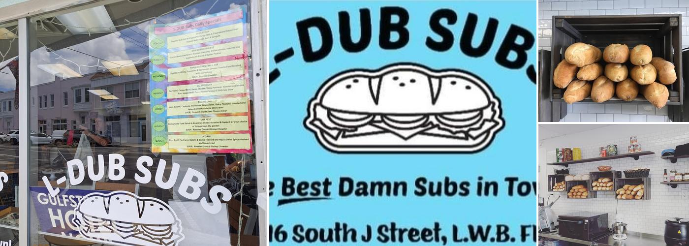 L-Dub Subs Menu
