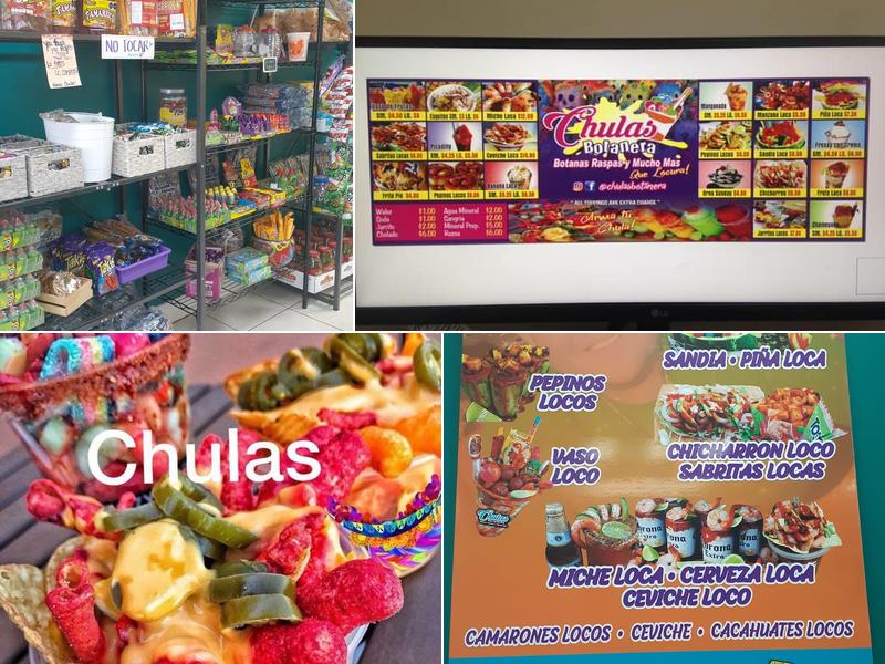 Chulas Menu