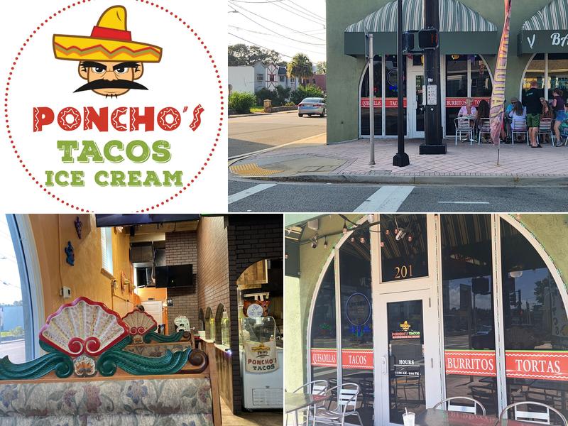 Ponchos Tacos & Mexican Ice Cream | Daytona Beach 201 Seabreeze Blvd, Daytona Beach