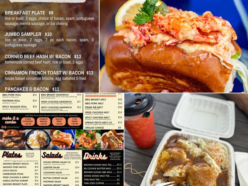 Jolene's - Airport Location Menu