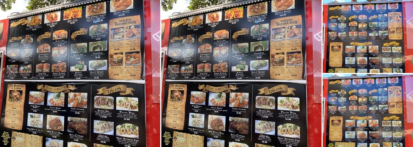 Lahaina Menu