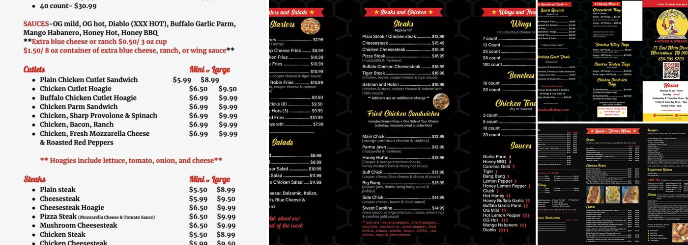 Cockadoodle Dans Menu