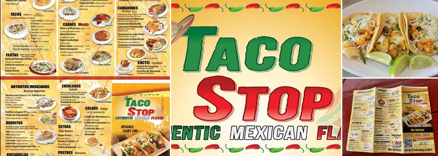 Taco Stop Menu