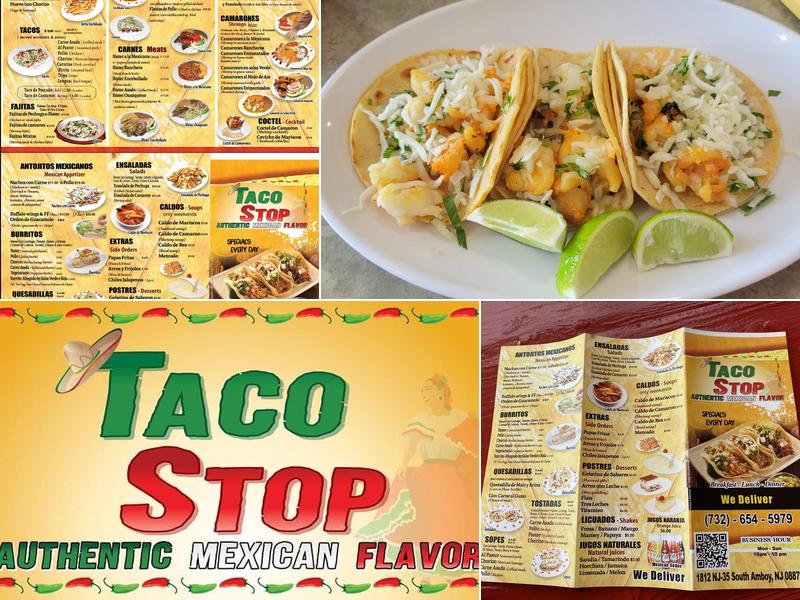 Taco Stop Menu