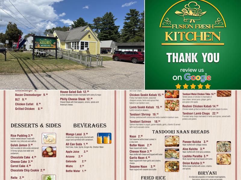 Red Panda Essex Menu