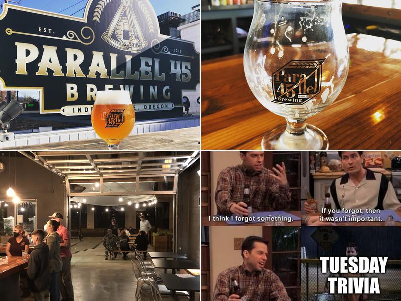 Parallel 45 Brewing 240 Monmouth St, Independence